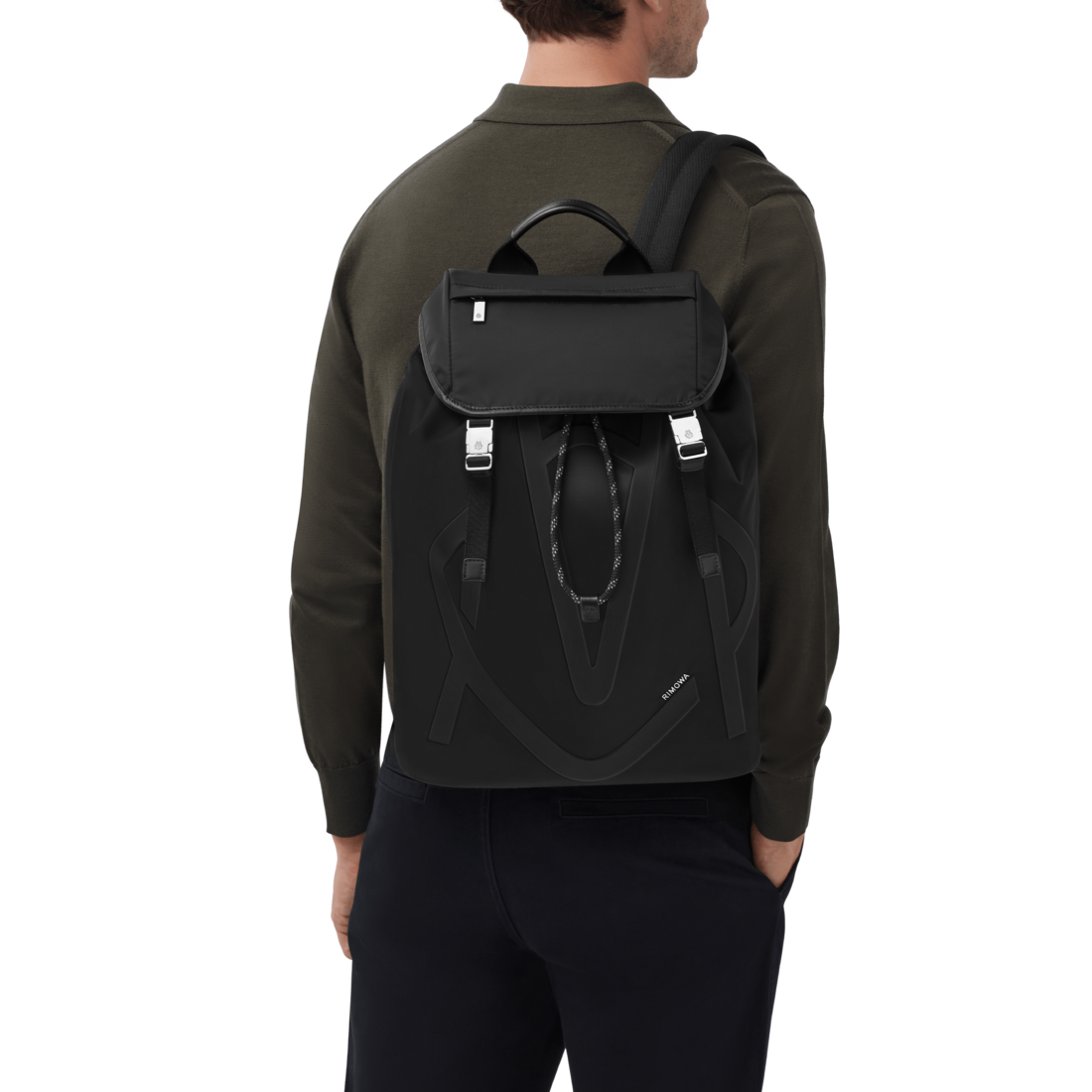Signature Flap Backpack Large